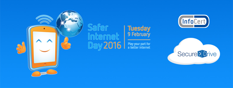 Per il Safer Internet Day Infocert SecureDrive a prezzo speciale